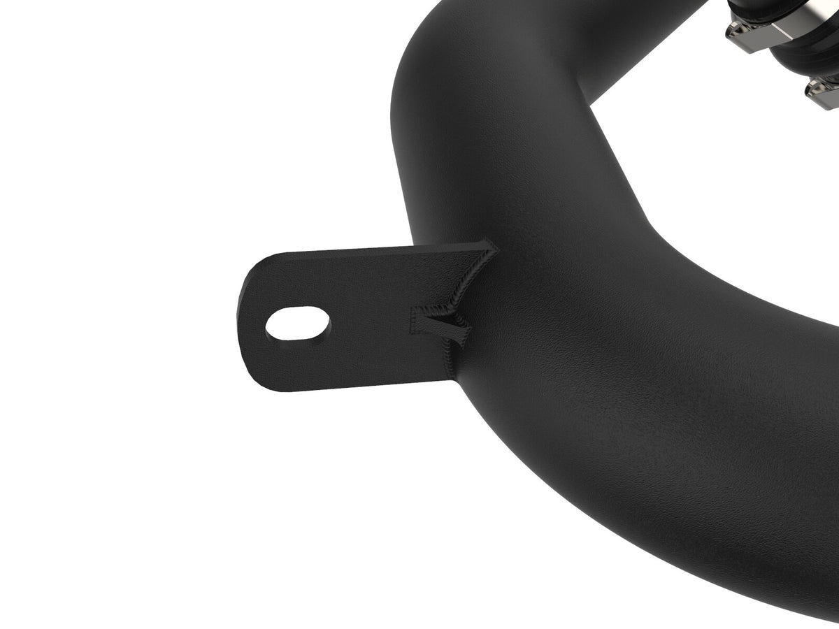BladeRunner 3 Inch Aluminum Cold Charge Pipe Black Ford Diesel Trucks 08-10 V8-6.4L Turbo Diesel
