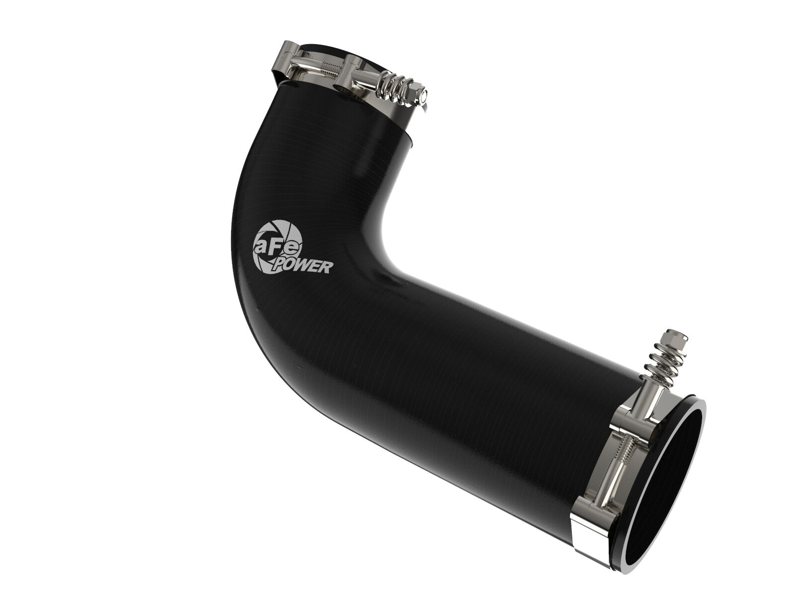 BladeRunner 3 Inch Aluminum Hot Charge Pipe Black Ford Diesel Trucks 08-10 V8-6.4L Turbo Diesel