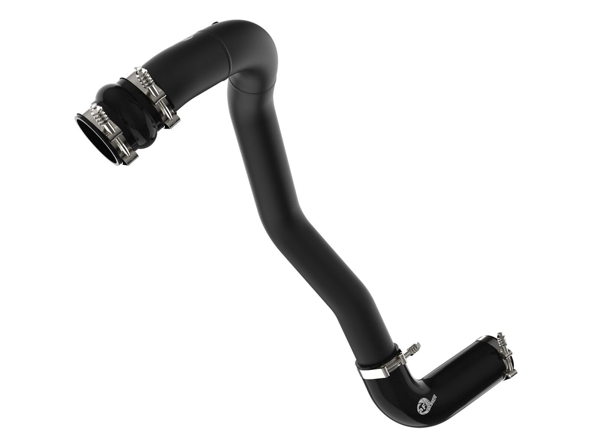 BladeRunner 3 Inch Aluminum Hot Charge Pipe Black Ford Diesel Trucks 08-10 V8-6.4L Turbo Diesel
