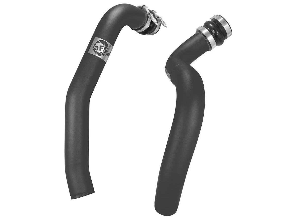 BladeRunner 3 Inch Aluminum Hot and Cold Charge Pipe Kit Black Ford Diesel Trucks 99-03 V8-7.3L Turbo Diesel