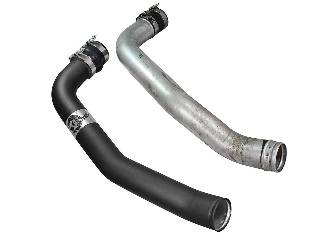BladeRunner 3 Inch Aluminum Cold Charge Pipe Black Ford Diesel Trucks 99-03 V8-7.3L Turbo Diesel