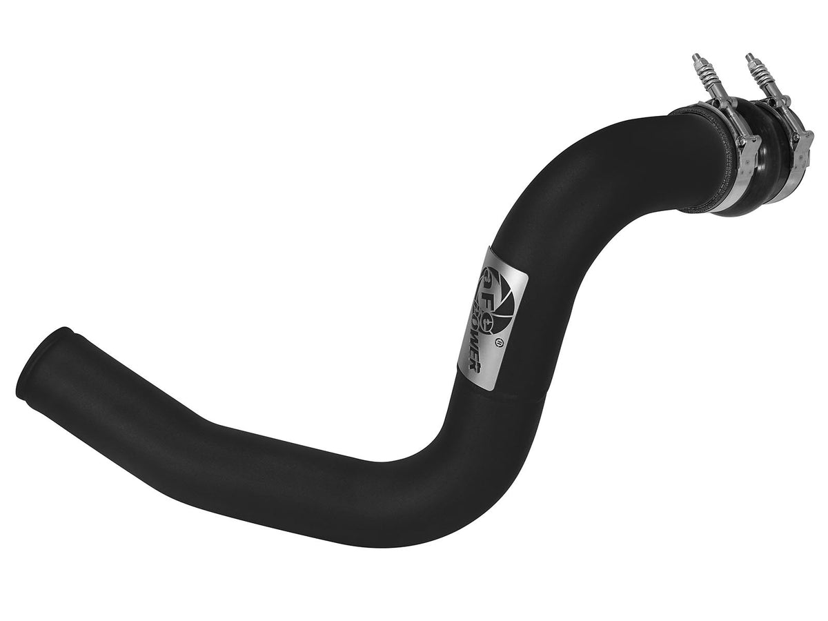 BladeRunner 3 Inch Aluminum Hot Charge Pipe Black Ford Diesel Trucks 99-03 V8-7.3L Turbo Diesel