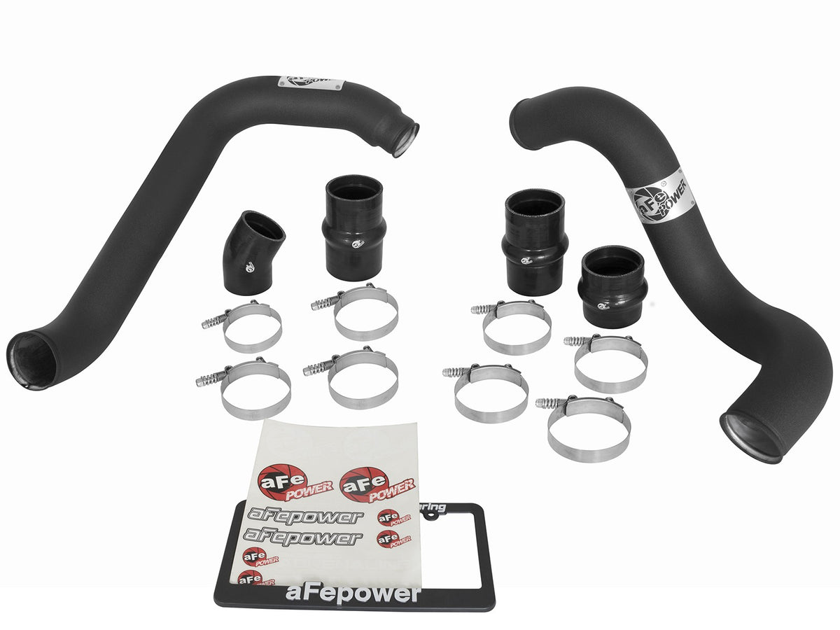 BladeRunner GT Series Intercooler Kit w/ Tubes Black Ford Diesel Trucks 03-07 V8-6.0L Turbo Diesel