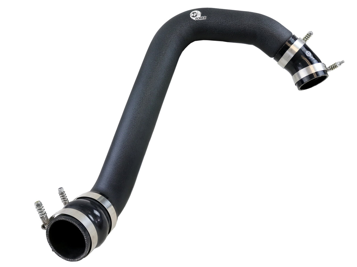 BladeRunner 3 Inch Aluminum Hot Charge Pipe Black Ford Diesel Trucks 03-07 V8-6.0L Turbo Diesel