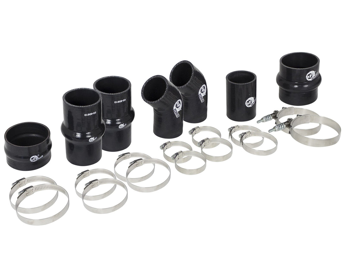 BladeRunner Intercooler Couplings and Clamps Kit, aFe Tubes Only Ford F-150 11-14 V6-3.5L Twin Turbo
