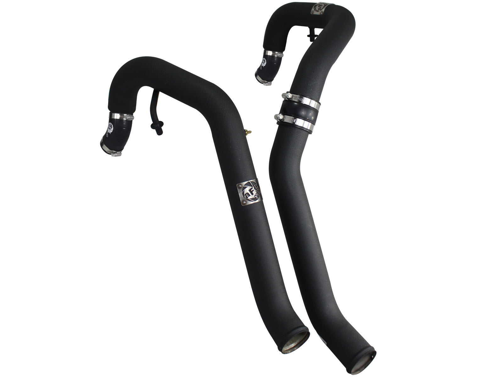 BladeRunner 2-1/2 Inch Aluminum Hot Charge Pipe Black Ford F-150 11-14 V6-3.5L Twin Turbo