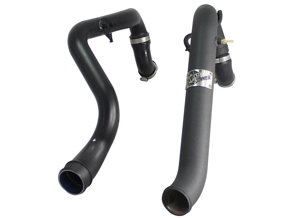 BladeRunner 2-1/2 Inch Aluminum Hot Charge Pipe Black Ford F-150 11-14 V6-3.5L Twin Turbo