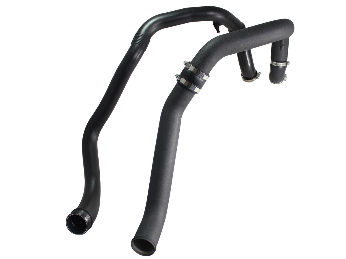 BladeRunner 2-1/2 Inch Aluminum Hot Charge Pipe Black Ford F-150 11-14 V6-3.5L Twin Turbo
