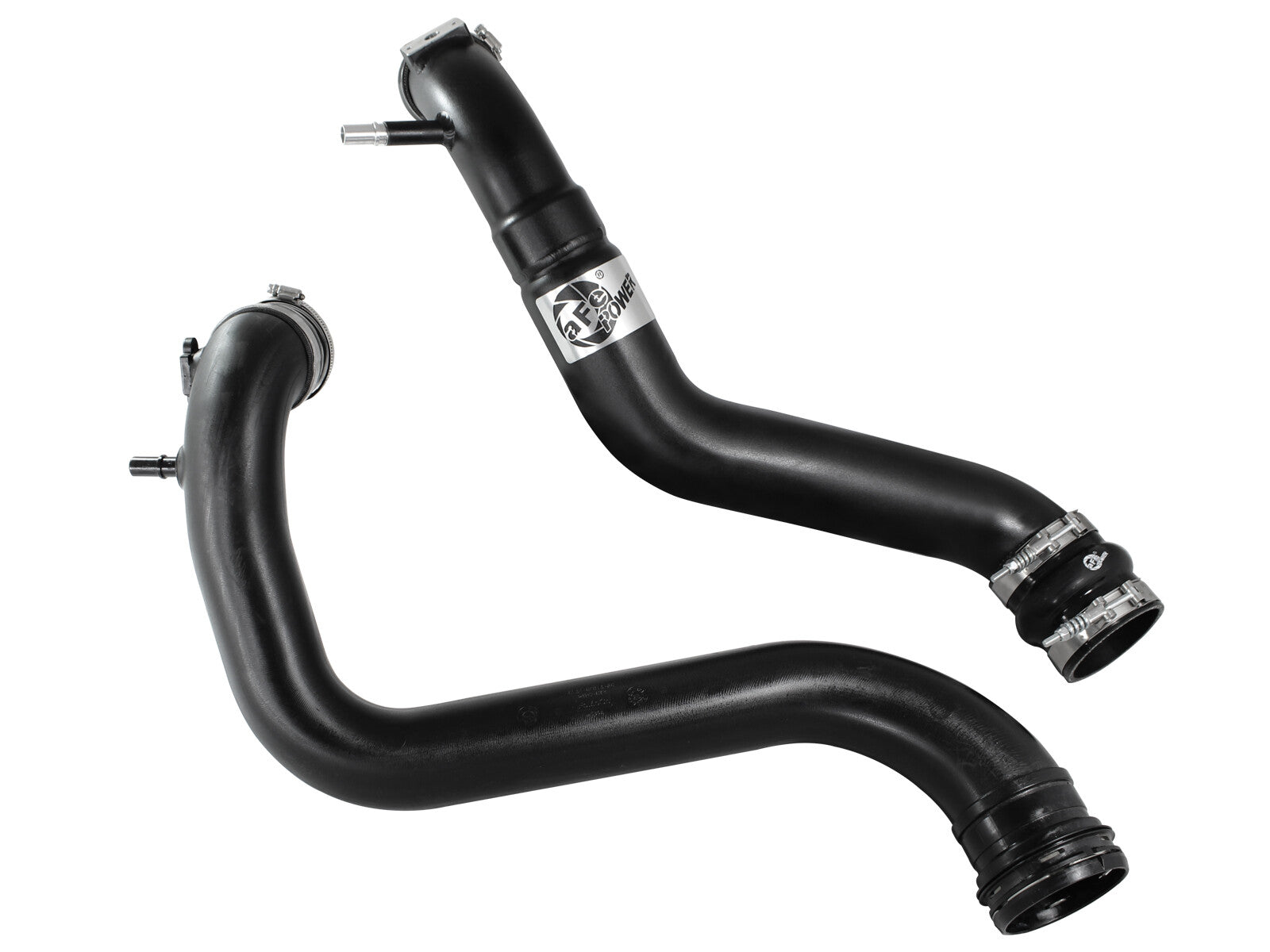 BladeRunner 3-1/2 Inch to 3 Inch Aluminum Cold Charge Pipe Black Ford F-150 11-14 V6-3.5L Twin Turbo