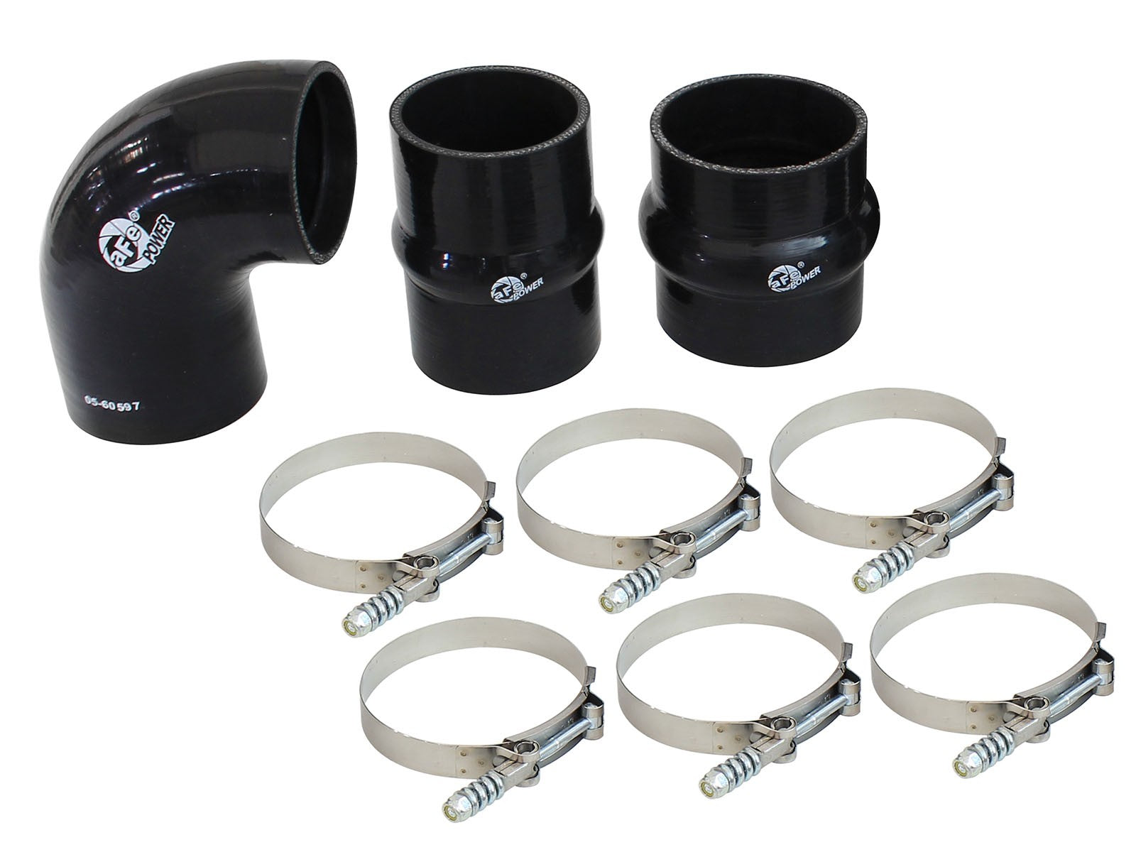 BladeRunner Intercooler Coupling and Clamp Kit for Factory Intercooler and aFe Tubes Ford Diesel Trucks 11-16 V8-6.7L Turbo Diesel