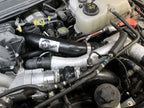 BladeRunner 3 Inch Aluminum Hot and Cold Charge Pipe Kit Black Ford Diesel Trucks 11-16 V8-6.7L Turbo Diesel