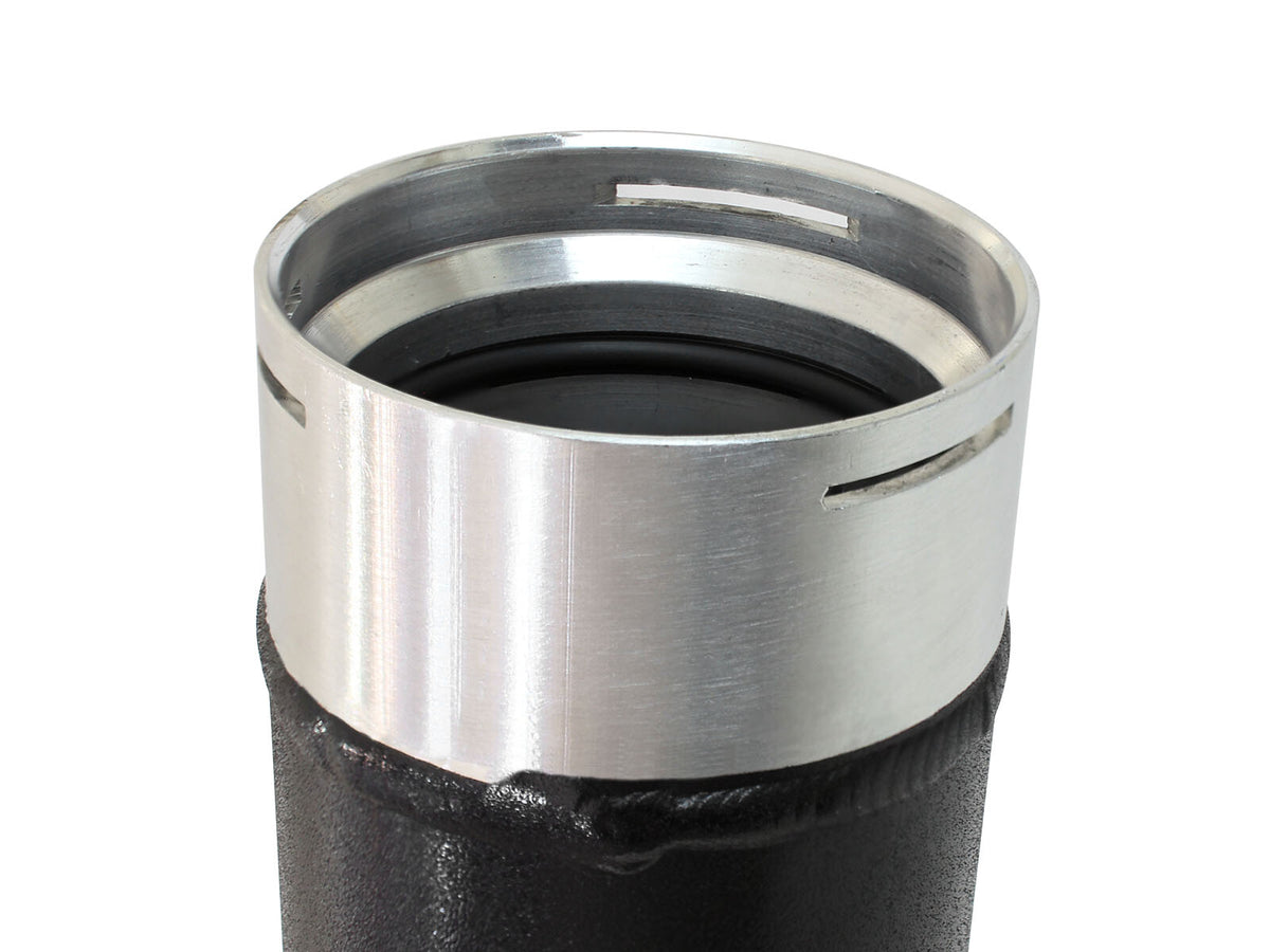 BladeRunner 3 Inch Aluminum Hot Charge Pipe Black Ford Diesel Trucks 11-16 V8-6.7L Turbo Diesel