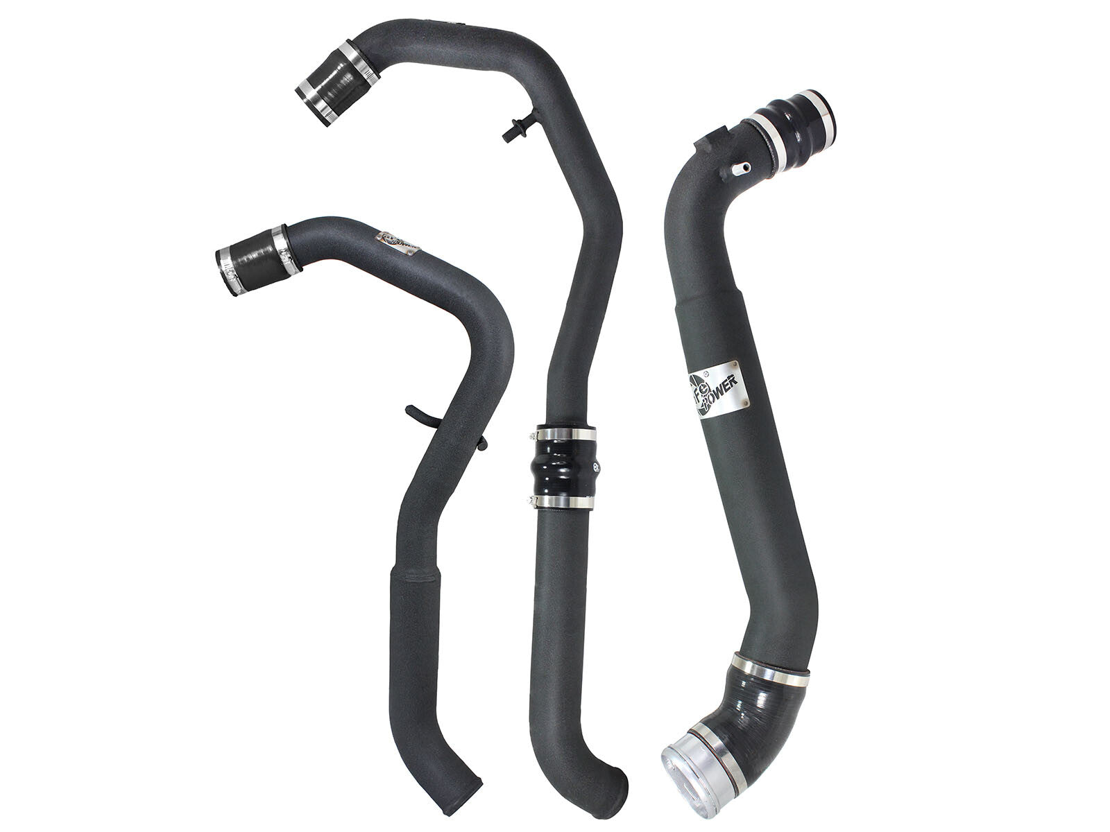 BladeRunner GT Series Intercooler Kit w/ Tubes Black Ford F-150 15-19 V6-2.7L Twin Turbo