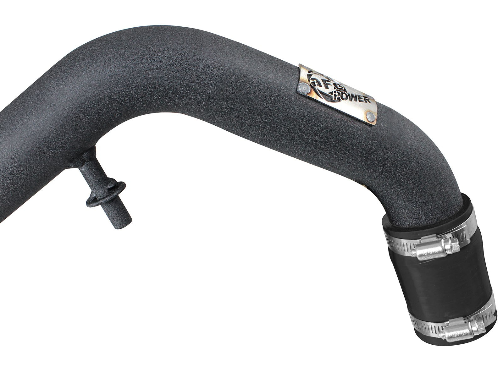 BladeRunner 3 Inch Aluminum Hot Charge Pipe Black Ford F-150 15-19 V6-2.7L Twin Turbo