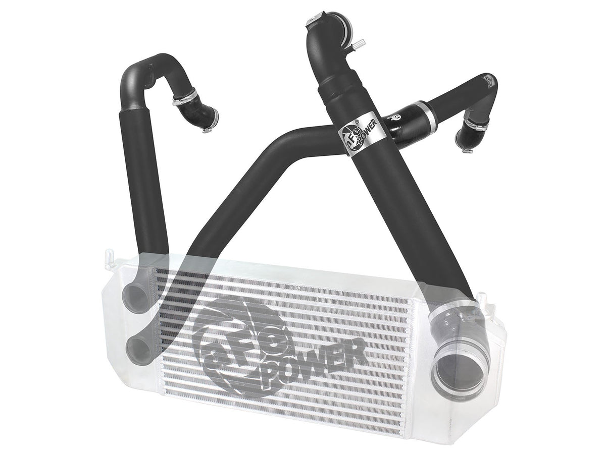 BladeRunner Aluminum Hot and Cold Charge Pipe Kit Black Ford F-150 15-19 V6-3.5L Twin Turbo