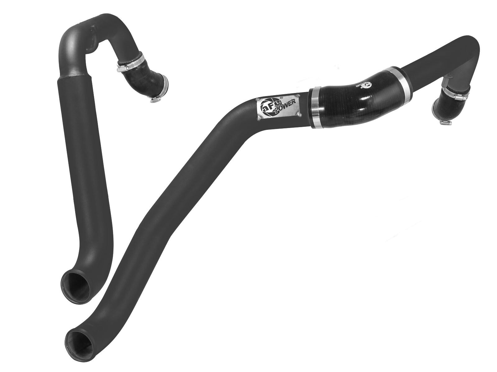 BladeRunner 2 Inch to 2-1/2 Inch Aluminum Hot Charge Pipe Black Ford F-150 15-19 V6-3.5L Twin Turbo