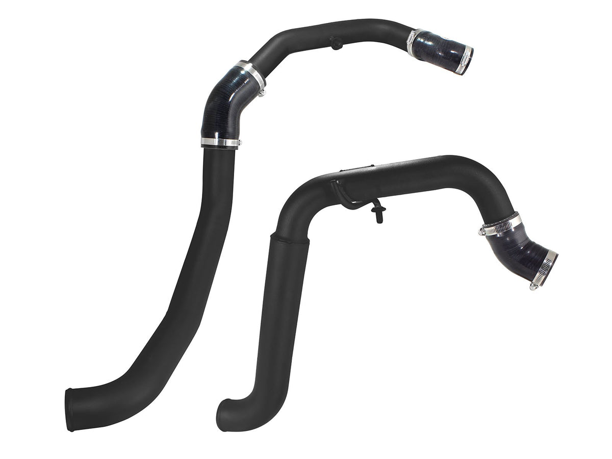 BladeRunner 2 Inch to 2-1/2 Inch Aluminum Hot Charge Pipe Black Ford F-150 15-19 V6-3.5L Twin Turbo