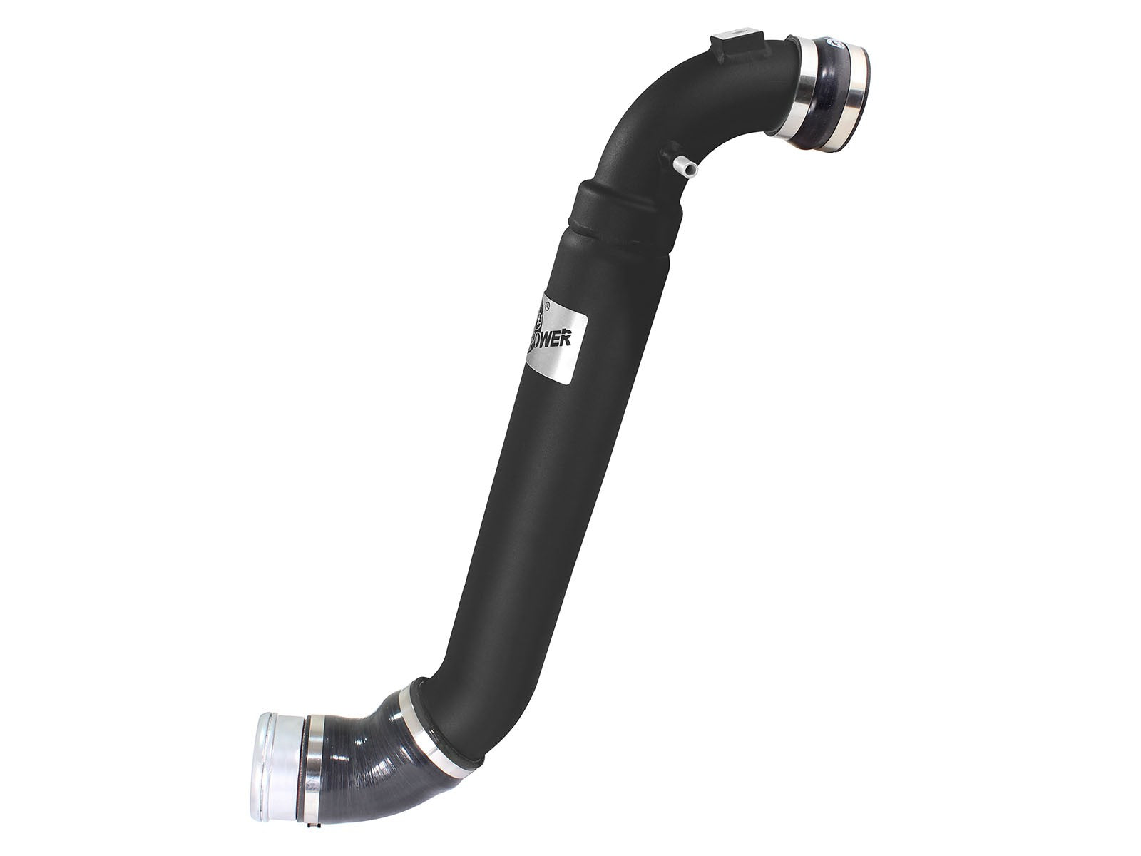BladeRunner 3-1/2 Inch to 3 Inch Aluminum Cold Charge Pipe Black Ford F-150 15-19 V6-3.5L Twin Turbo