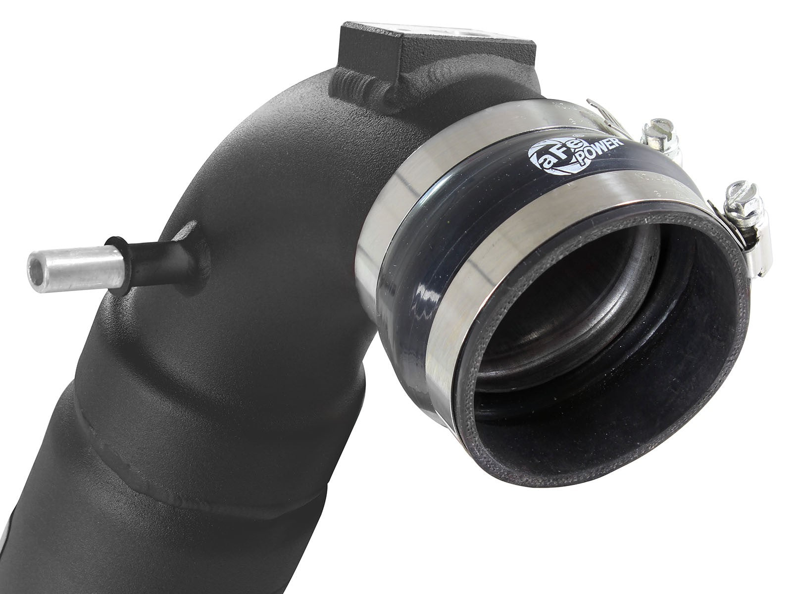 BladeRunner 3-1/2 Inch to 3 Inch Aluminum Cold Charge Pipe Black Ford F-150 15-19 V6-3.5L Twin Turbo
