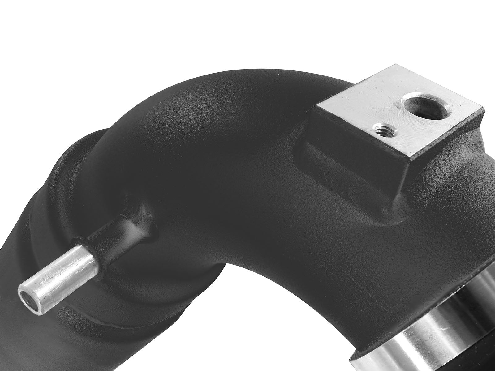 BladeRunner 3-1/2 Inch to 3 Inch Aluminum Cold Charge Pipe Black Ford F-150 15-19 V6-3.5L Twin Turbo