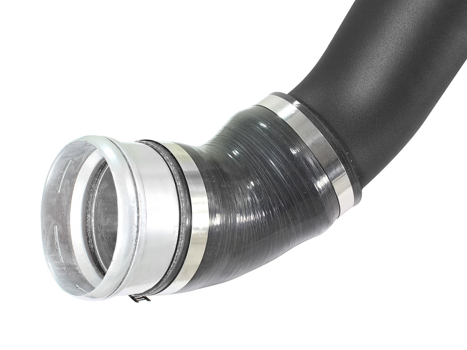 BladeRunner 3-1/2 Inch to 3 Inch Aluminum Cold Charge Pipe Black Ford F-150 15-19 V6-3.5L Twin Turbo