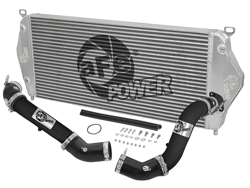 BladeRunner GT Series Intercooler Kit w/ Tubes Black Nissan Titan Xd 16-19 V8-5.0L Turbo Diesel