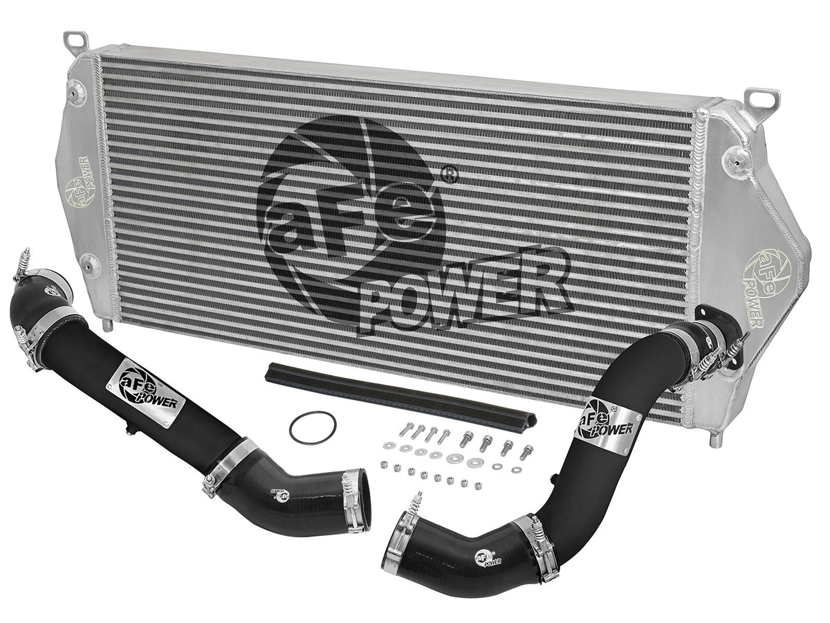 BladeRunner GT Series Intercooler Kit w/ Tubes Black Nissan Titan Xd 16-19 V8-5.0L Turbo Diesel
