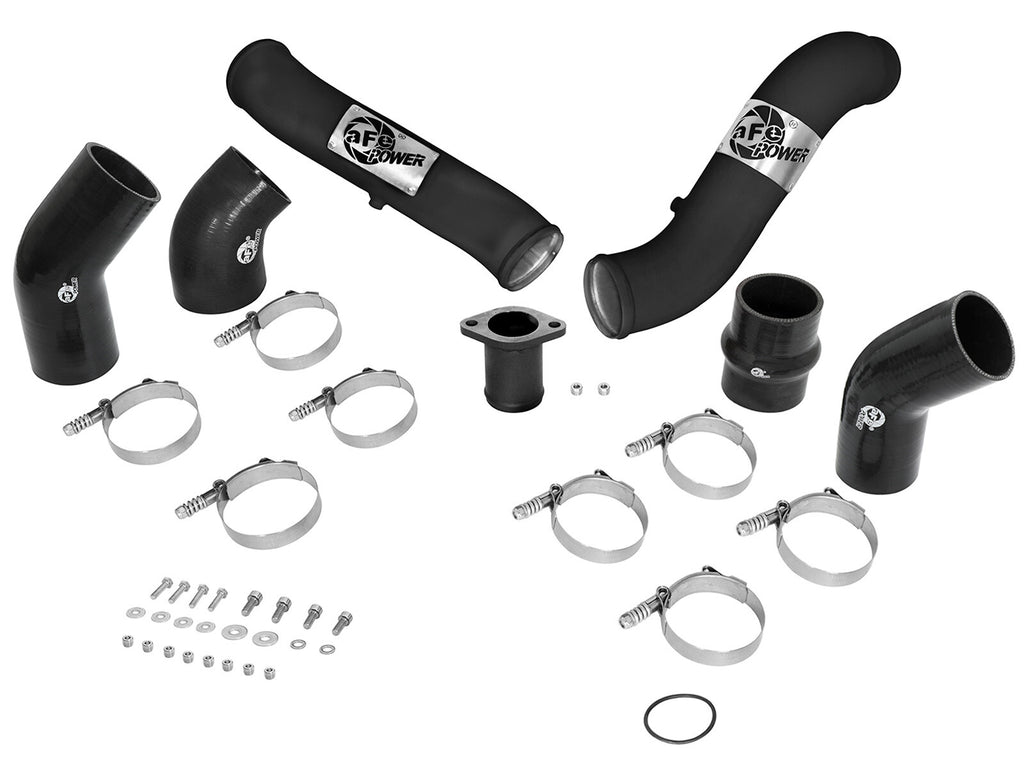 BladeRunner GT Series Intercooler Kit w/ Tubes Black Nissan Titan Xd 16-19 V8-5.0L Turbo Diesel