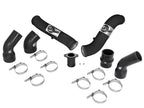 BladeRunner 3 Inch Aluminum Hot and Cold Charge Pipe Kit Black Nissan Titan Xd 16-19 V8-5.0L Turbo Diesel
