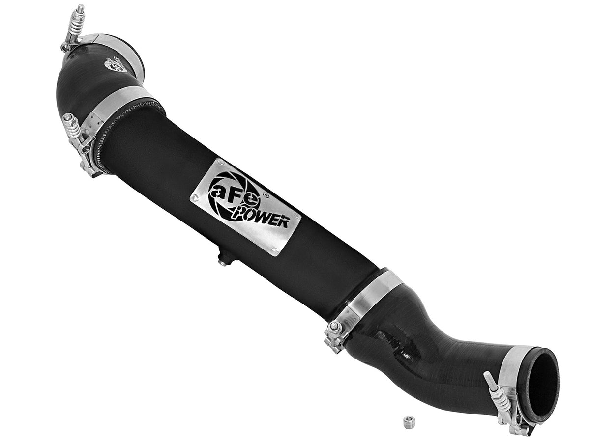 BladeRunner 3 Inch Aluminum Cold Charge Pipe Black Nissan Titan Xd 16-19 V8-5.0L Turbo Diesel