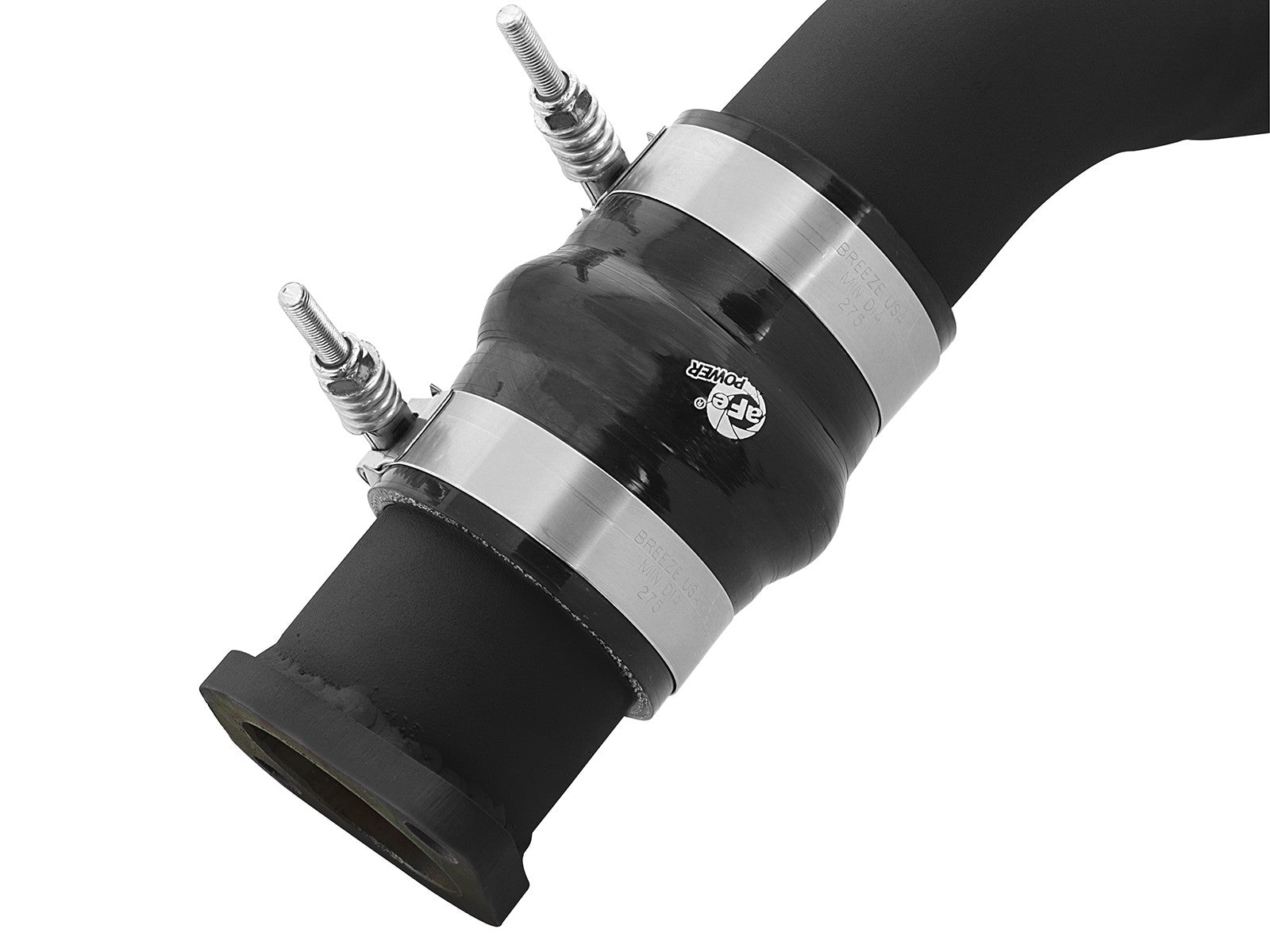 BladeRunner 3 Inch Aluminum Cold Charge Pipe Black Nissan Titan Xd 16-19 V8-5.0L Turbo Diesel
