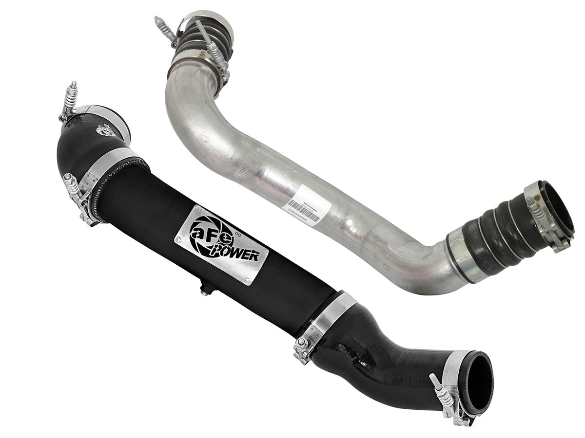 BladeRunner 3 Inch Aluminum Cold Charge Pipe Black Nissan Titan Xd 16-19 V8-5.0L Turbo Diesel