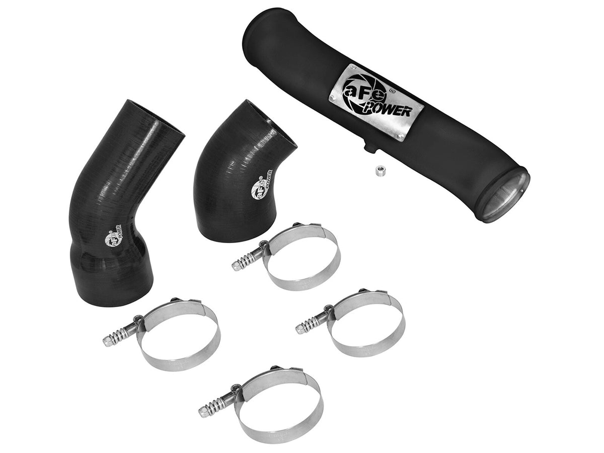 BladeRunner 3 Inch Aluminum Cold Charge Pipe Black Nissan Titan Xd 16-19 V8-5.0L Turbo Diesel
