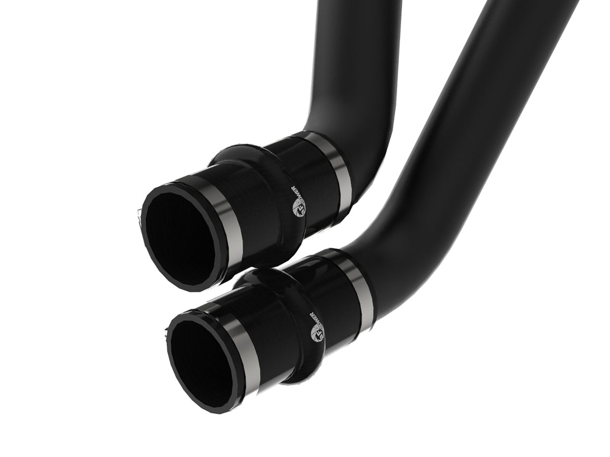 BladeRunner 2-1/2 Inch Aluminum Hot Charge Pipe Black Ford F-150 Raptor 17-20 V6-3.5L Twin Turbo