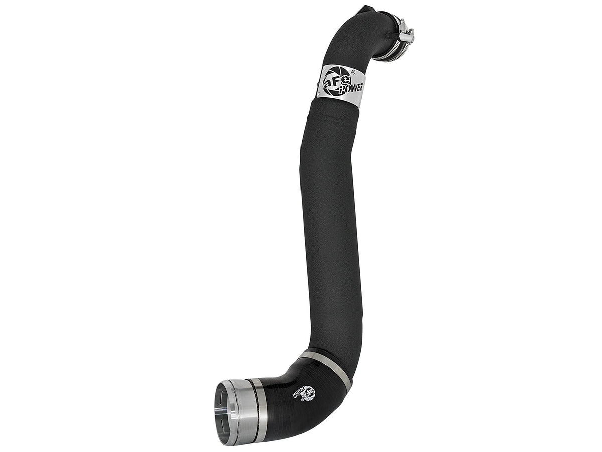BladeRunner 3-1/2 Inch to 3 Inch Aluminum Cold Charge Pipe Black Ford F-150 Raptor 17-19 V6-3.5L Twin Turbo