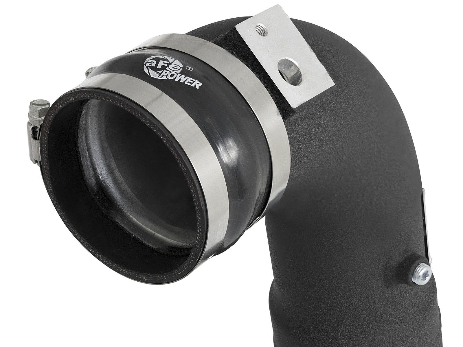 BladeRunner 3-1/2 Inch to 3 Inch Aluminum Cold Charge Pipe Black Ford F-150 Raptor 17-19 V6-3.5L Twin Turbo