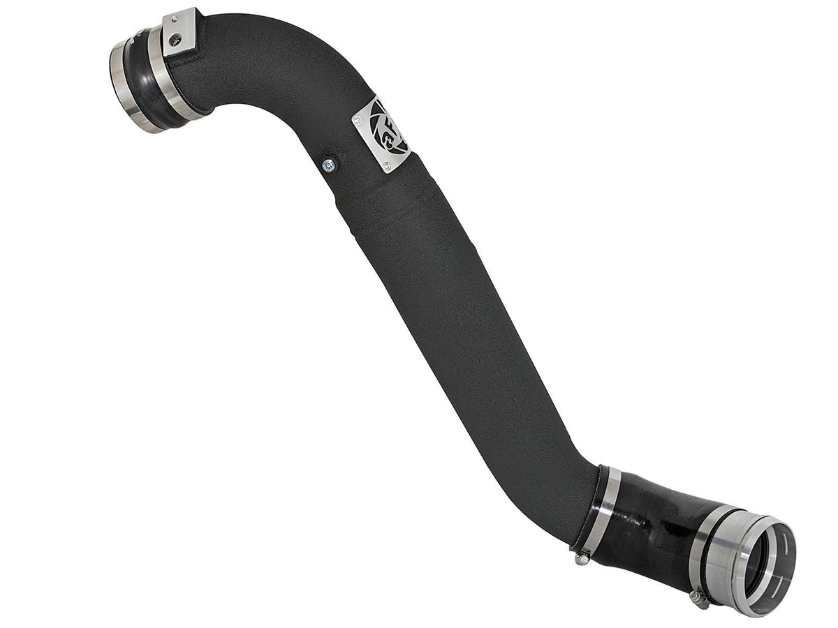BladeRunner 3-1/2 Inch to 3 Inch Aluminum Cold Charge Pipe Black Ford F-150 Raptor 17-19 V6-3.5L Twin Turbo