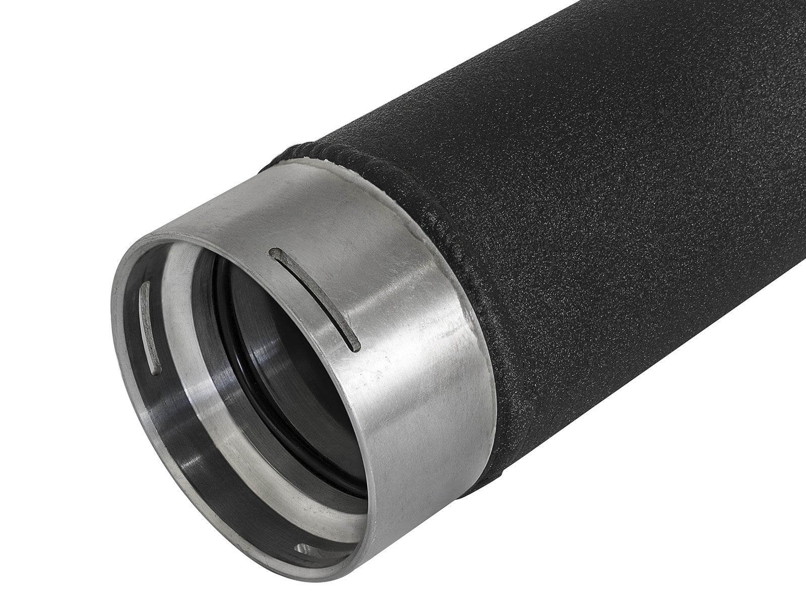 BladeRunner 3 Inch Aluminum Hot and Cold Charge Pipe Kit Black Ford Diesel Trucks 17-22 V8-6.7L Turbo Diesel
