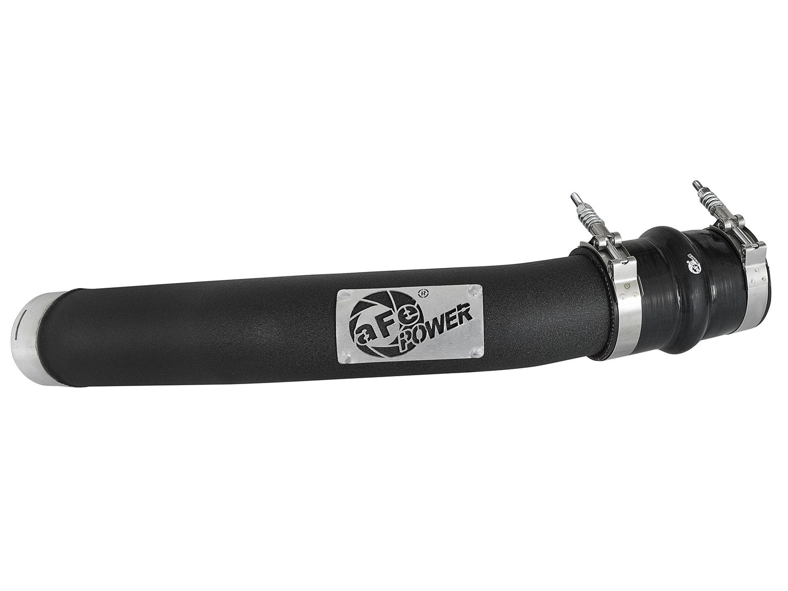 BladeRunner 3 Inch Aluminum Hot Charge Pipe Black Ford Diesel Trucks 17-22 V8-6.7L Turbo Diesel