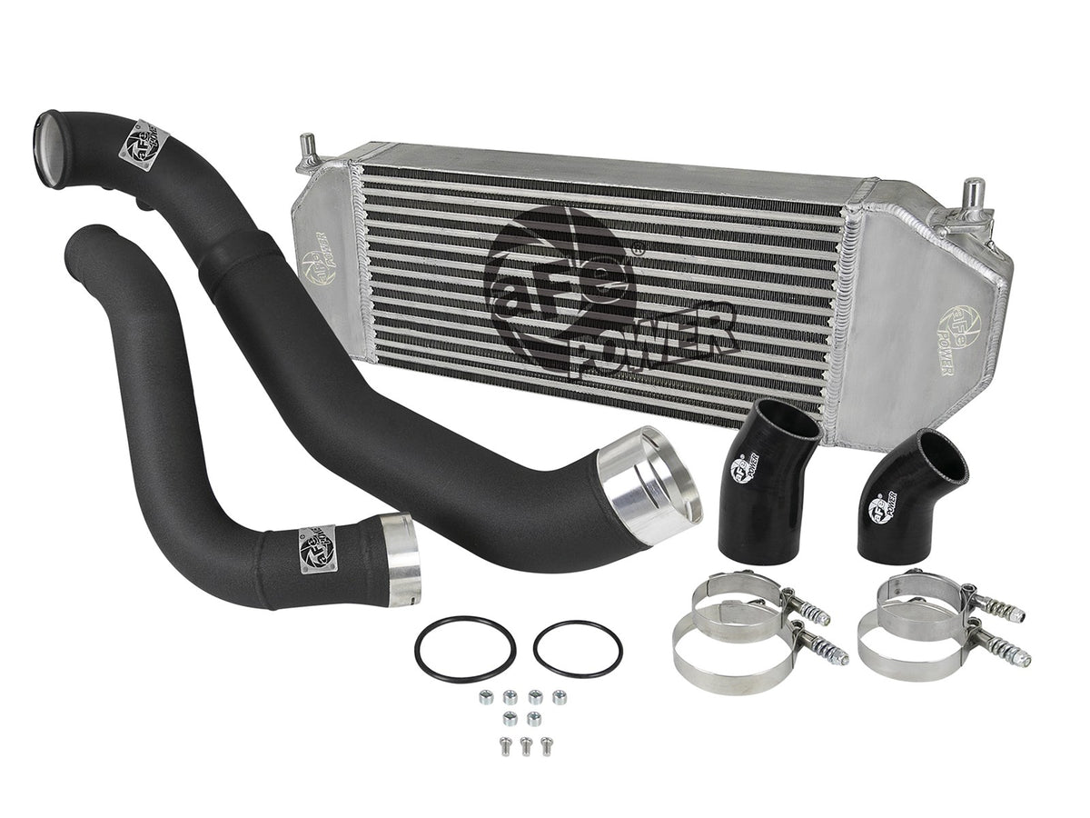 BladeRunner GT Series Intercooler Kit w/ Black Tubes Ford F-150 18-19 V6-3.0L Turbo Diesel