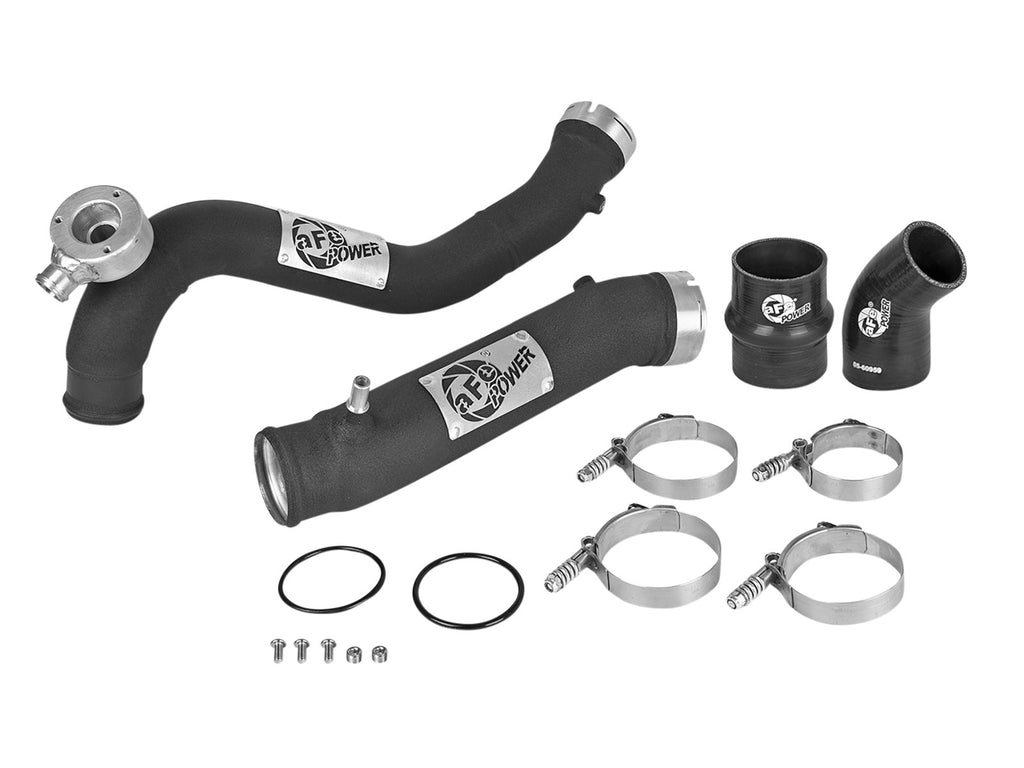 BladeRunner 3 Inch Aluminum Hot and Cold Charge Pipe Kit Black Ford Ranger 19-23 L4-2.3L Turbo