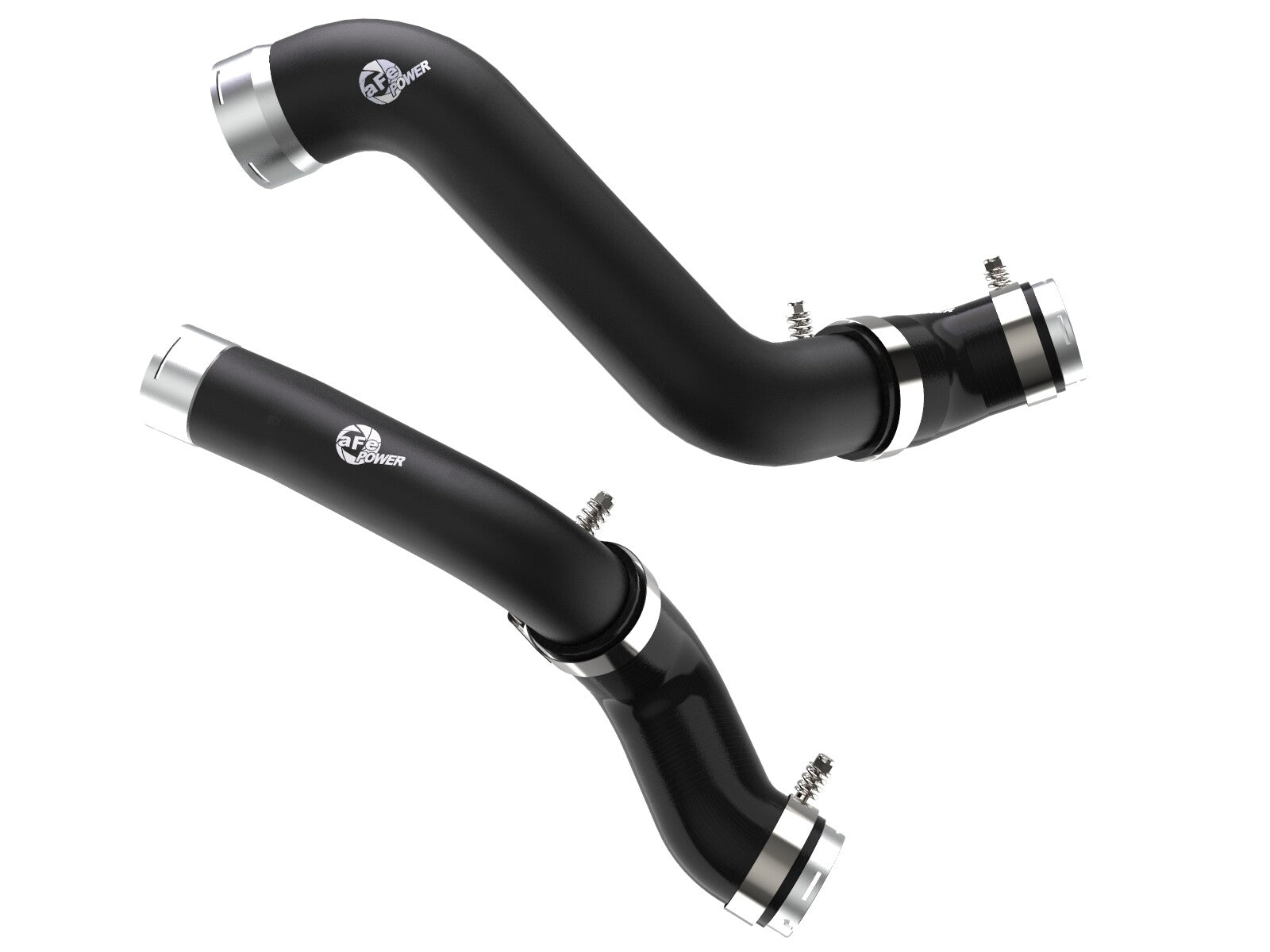 BladeRunner 2-1/2 Inch to 3 Inch Aluminum Hot and Cold Charge Pipe Kit Black GM Silverado/Sierra 1500 19-26 L4-2.7L Turbo