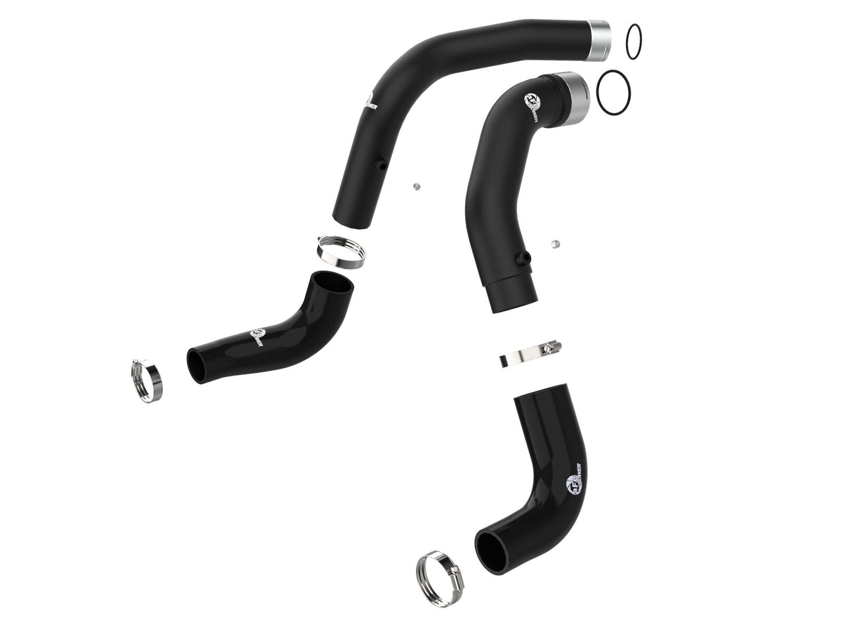 BladeRunner 3 Inch Aluminum Hot and Cold Charge Pipe Kit Black Jeep Wrangler (Jl) 20-23 V6-3.0L Turbo Diesel EcoDiesel