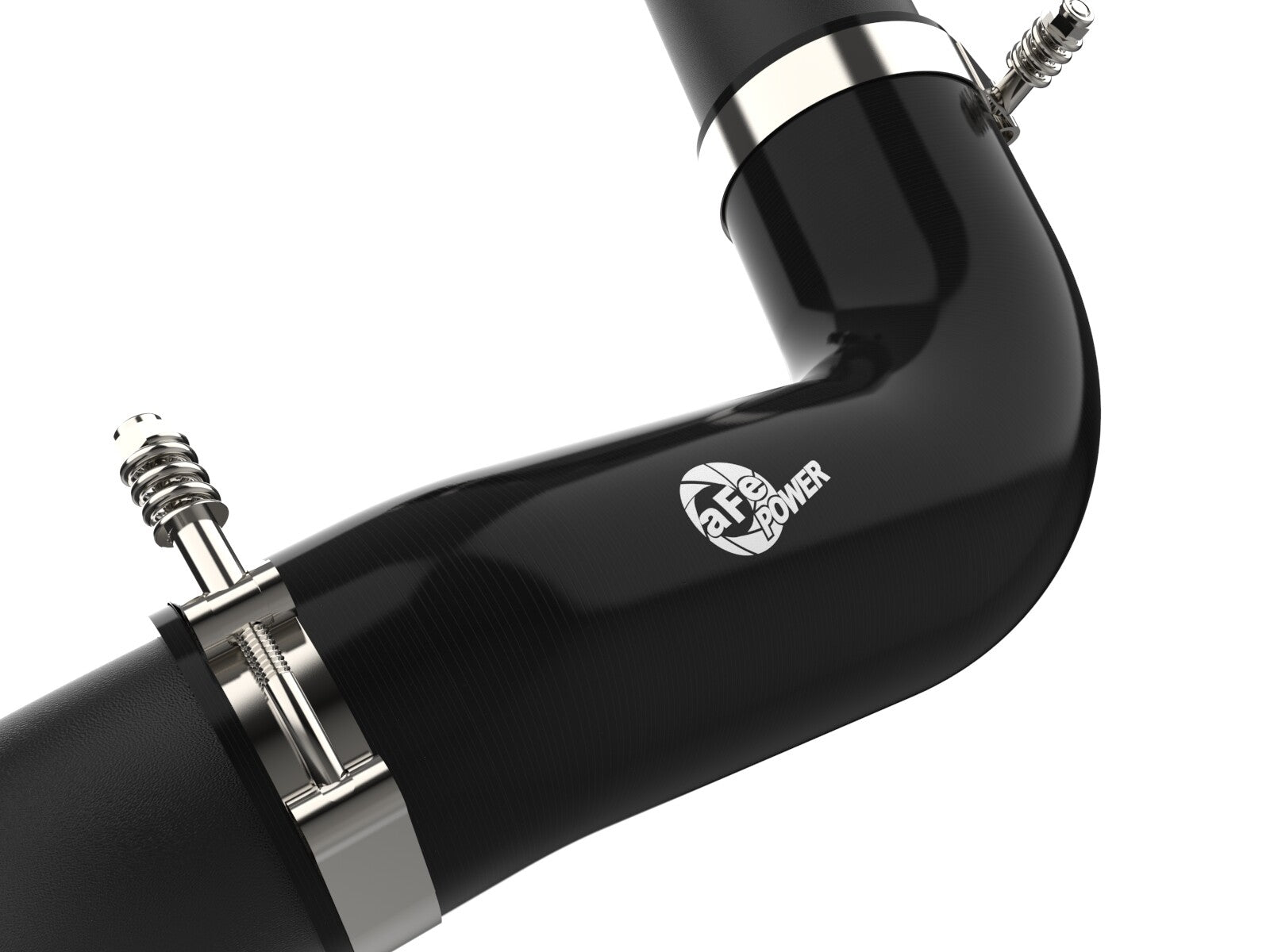 BladeRunner 3 Inch Aluminum Hot Charge Pipe Black GM Diesel Trucks 20-26 V8-6.6L Turbo Diesel