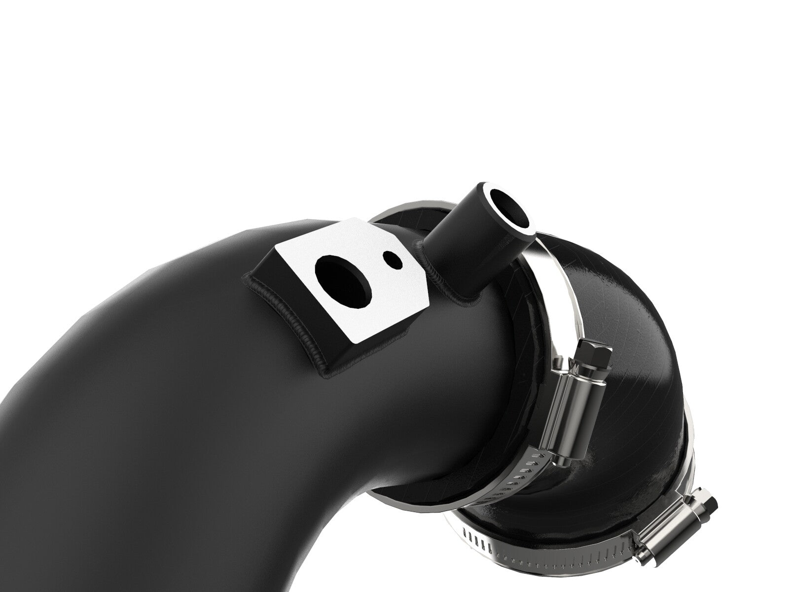 BladeRunner 2-1/2 Inch Aluminum Hot Charge Pipe Black Jeep Wrangler (Jl) 18-23 L4-2.0L Turbo