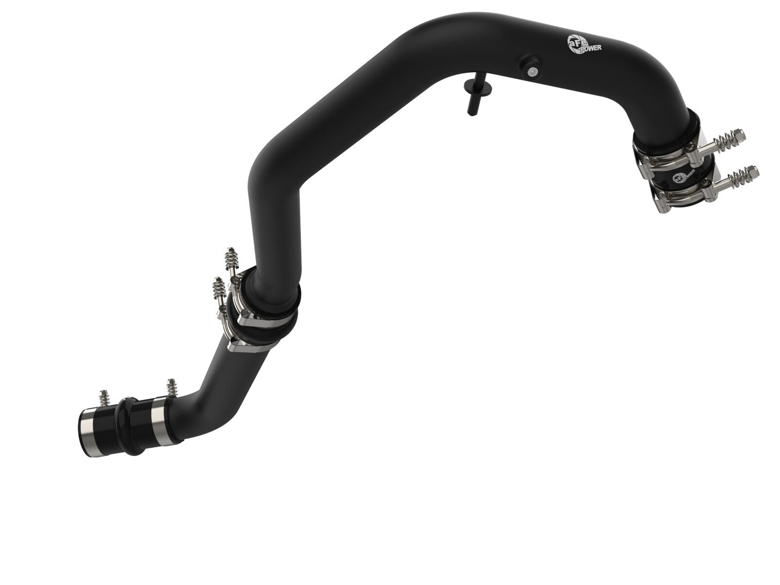 BladeRunner Aluminum Hot and Cold Charge Pipe Kit Black Ford F-150 21-24 V6-2.7L Twin Turbo