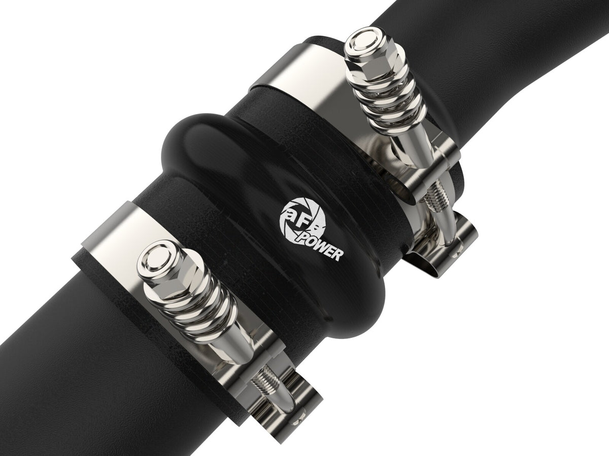BladeRunner 2 Inch to 2-1/2 Inch Aluminum Hot Charge Pipe Black Ford F-150 21-24 V6-2.7L Twin Turbo