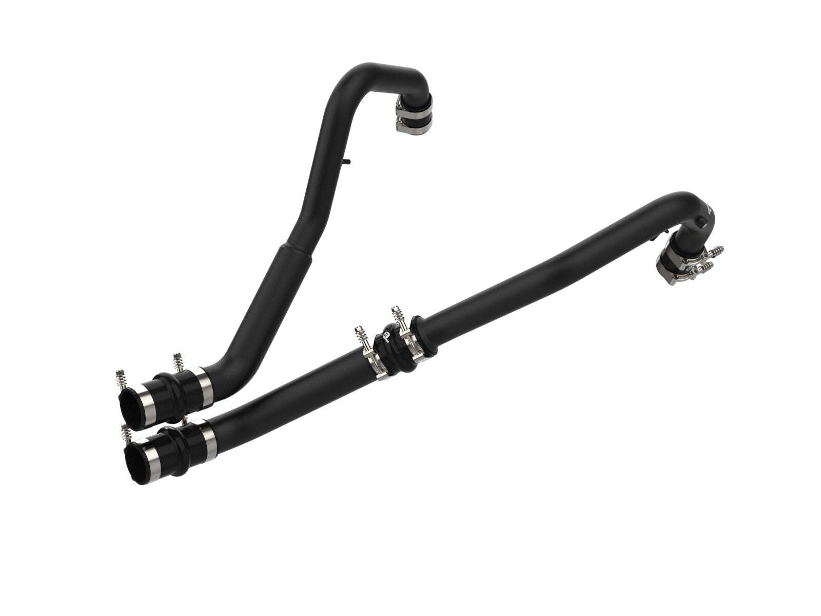 BladeRunner 2 Inch to 2-1/2 Inch Aluminum Hot Charge Pipe Black Ford F-150 21-24 V6-2.7L Twin Turbo