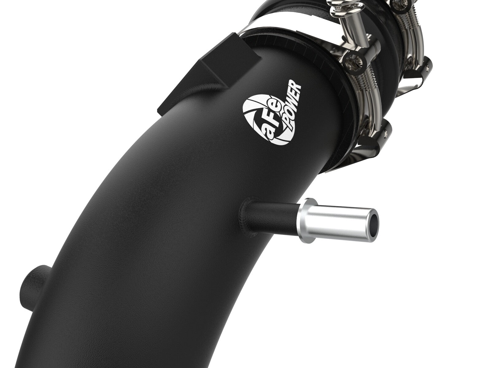 BladeRunner 3-1/2 Inch to 2-3/4 Inch Aluminum Cold Charge Pipe Black Ford F-150 21-26 V6-2.7L Twin Turbo