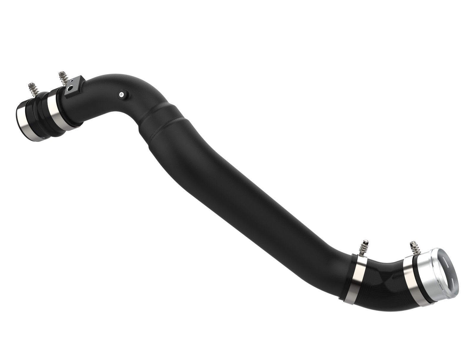 BladeRunner 3-1/2 Inch to 2-3/4 Inch Aluminum Cold Charge Pipe Black Ford F-150 21-26 V6-2.7L Twin Turbo